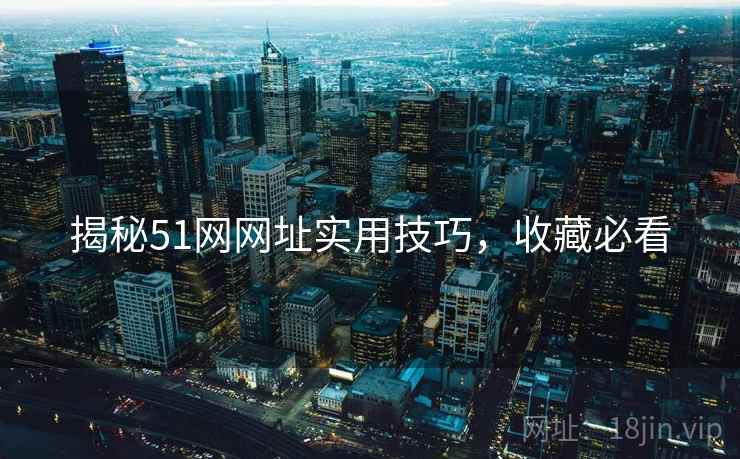 揭秘51网网址实用技巧，收藏必看