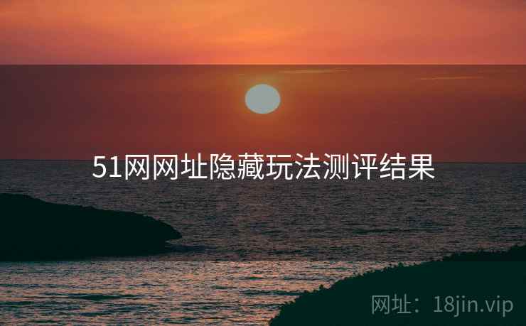 51网网址隐藏玩法测评结果