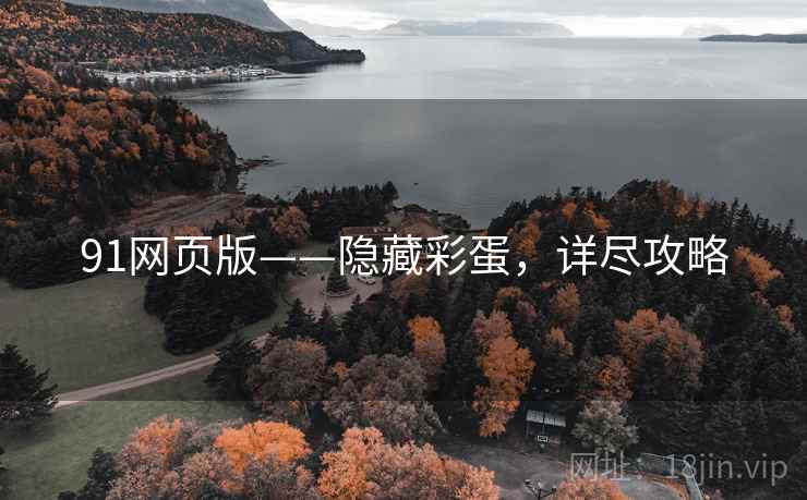 91网页版——隐藏彩蛋，详尽攻略