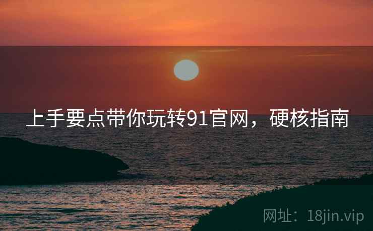 上手要点带你玩转91官网，硬核指南